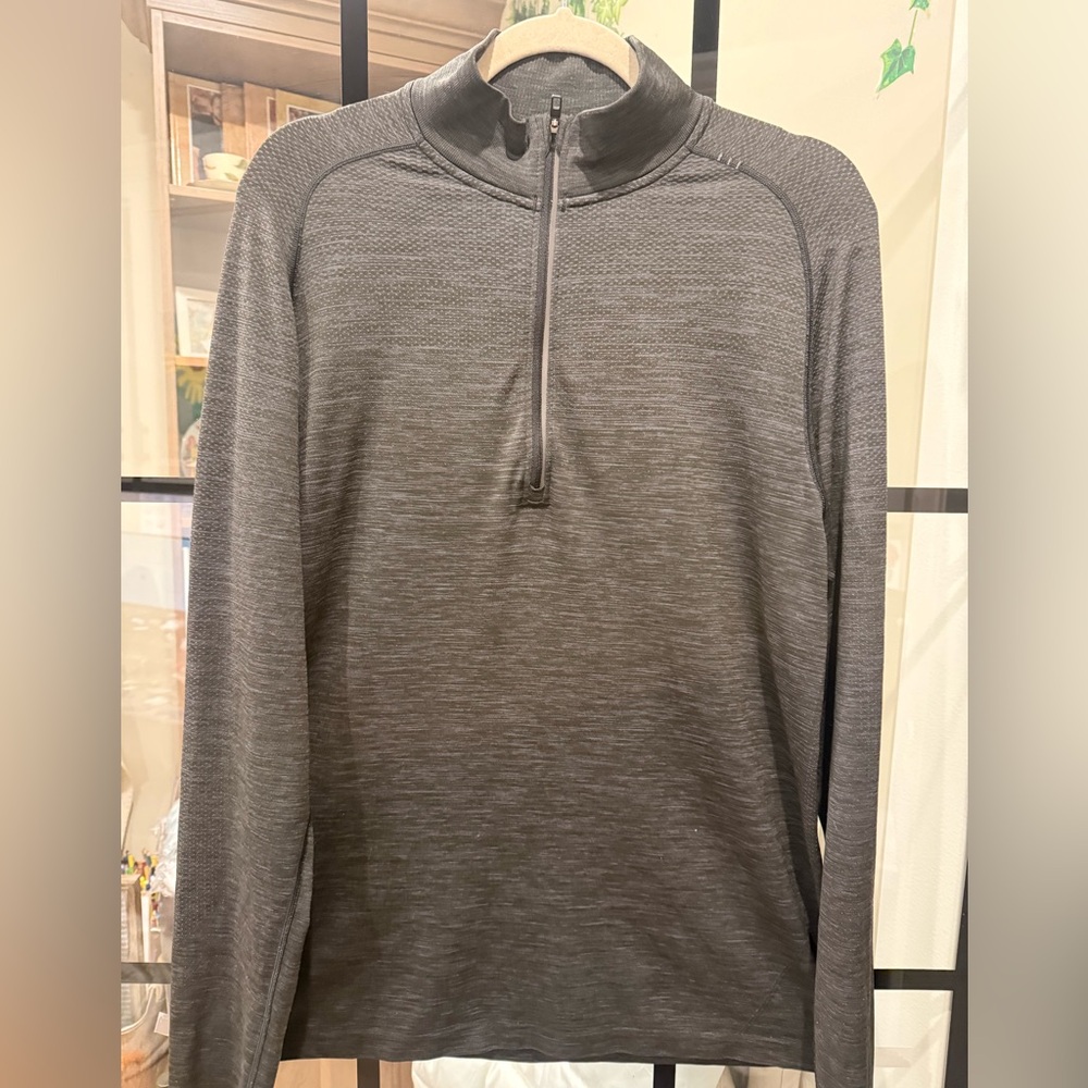 lululemon Mens Half Zip Slim Fit top